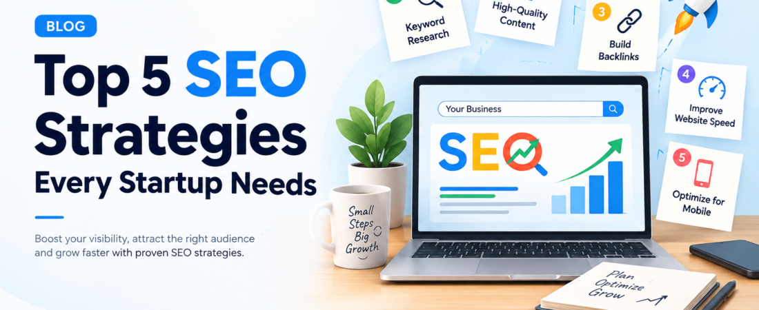 Top 5 SEO Strategies Every Startup Needs