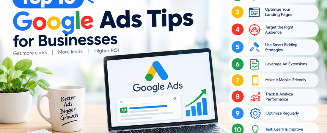 Top 10 Google Ads Tips for Businesses