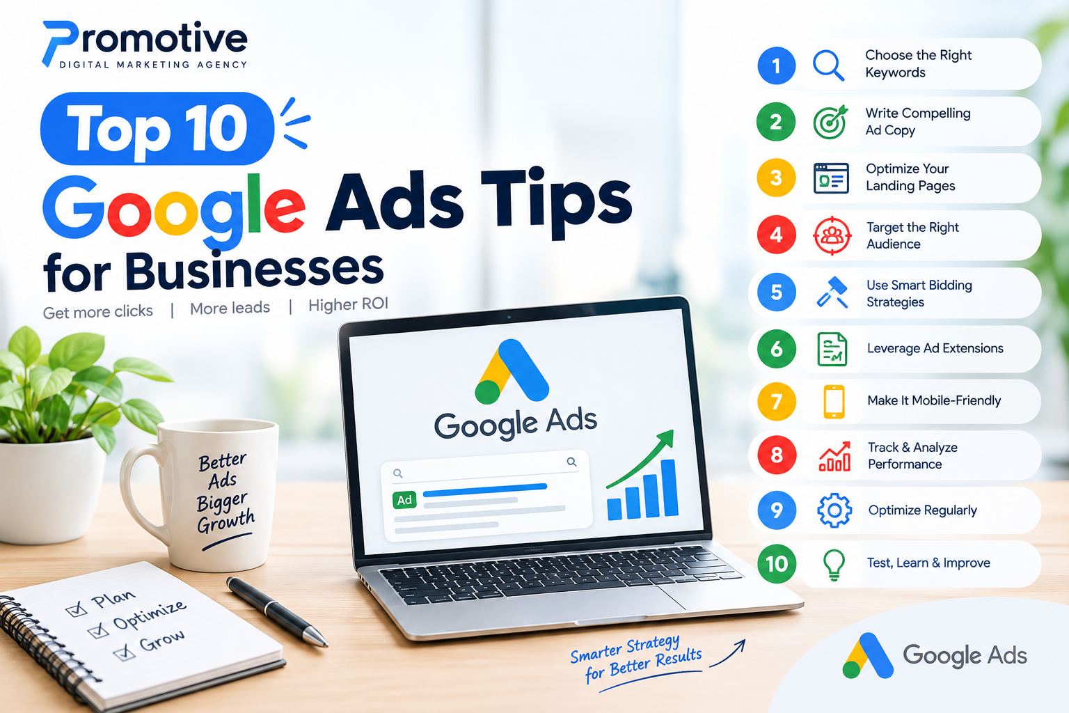 Top 10 Google Ads Tips for Businesses